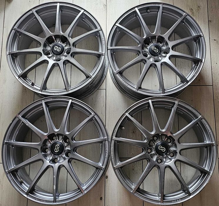 ENKEI S22 Wakasa 8x18 5x114.3 ET35 Honda Subaru Mazda