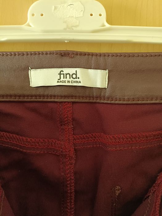 Spodnie damskie woskowane Find XL