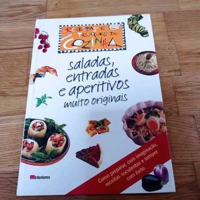 vendo livro receitas e truques de cozinha