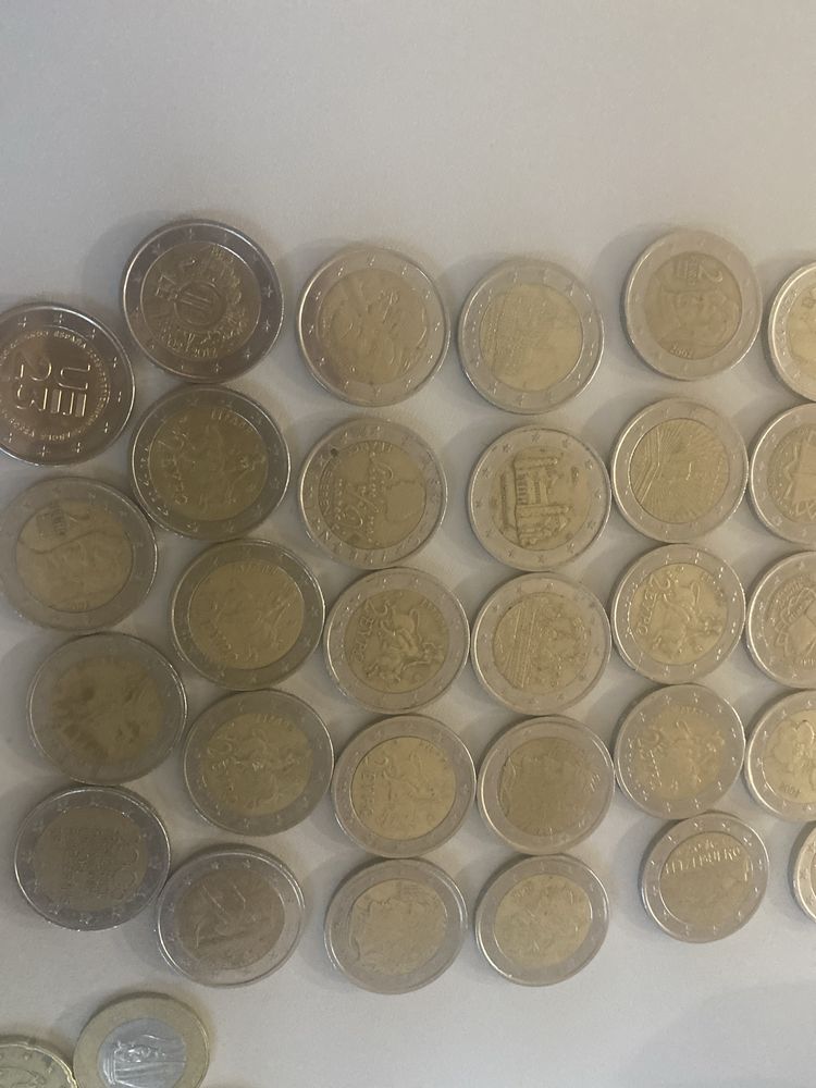 Lote Mordas 2  e de 1 euro