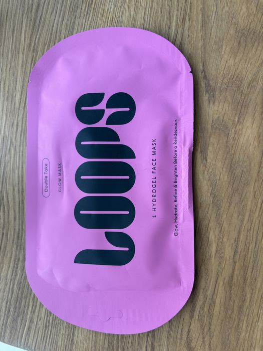maseczka hydrożelowa na twarz Loops – Glow.