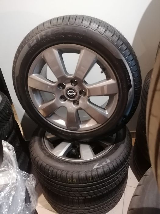 Nowe kompletne koła aluminiowe wraz z oponami 16" Opel