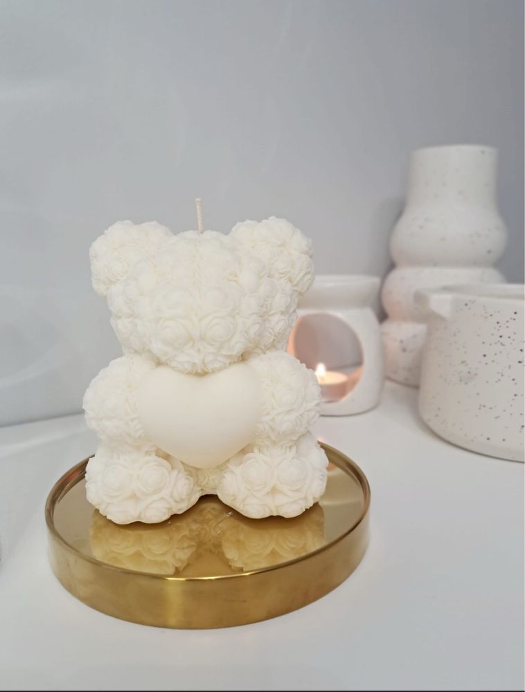 Świeca Rose Bear Rozmiar L