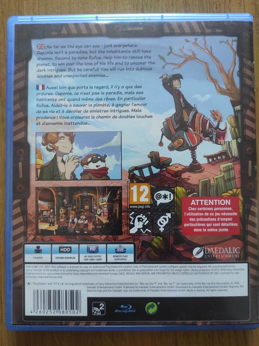 Deponia - Jogo PS4