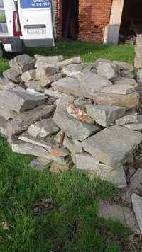 Łupek karkonoski kamień ozdobny ogrodzenia mury rabata ok 3 tony
