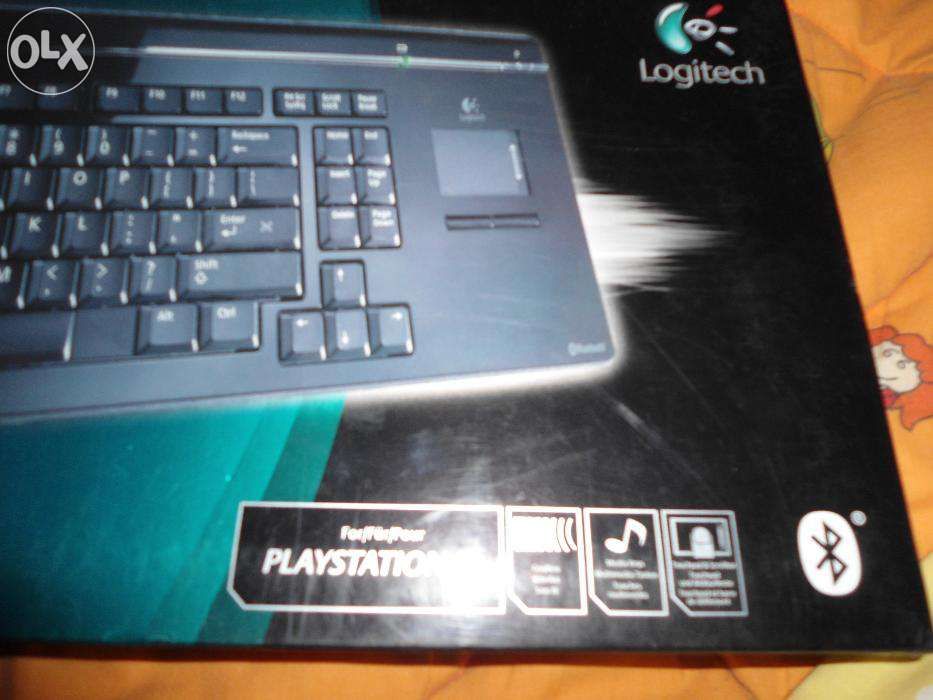 teclado playstation3 bluetooth novo