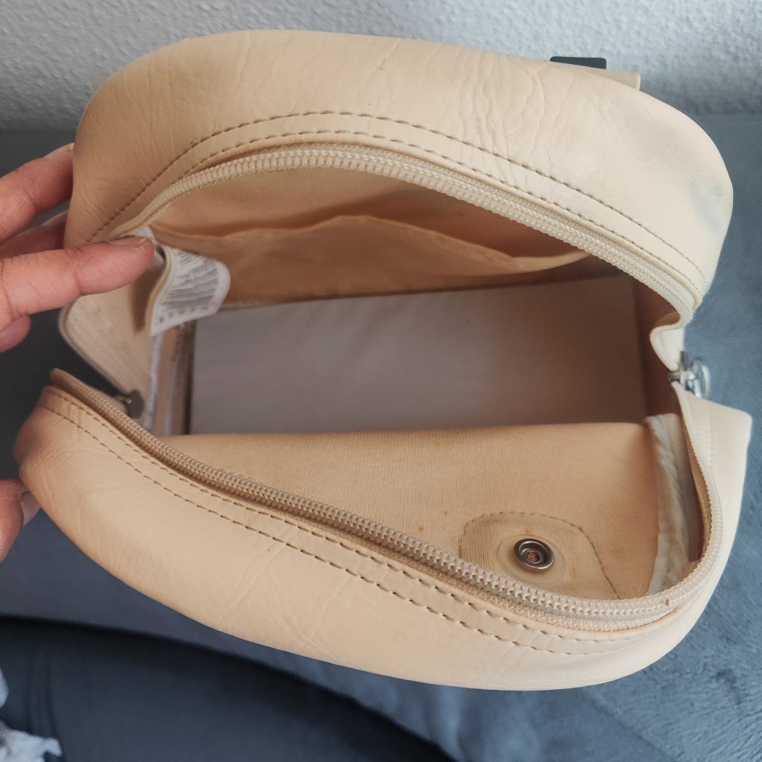 Vintage Puma Bowling Bag / Mala Vintage Puma Bege