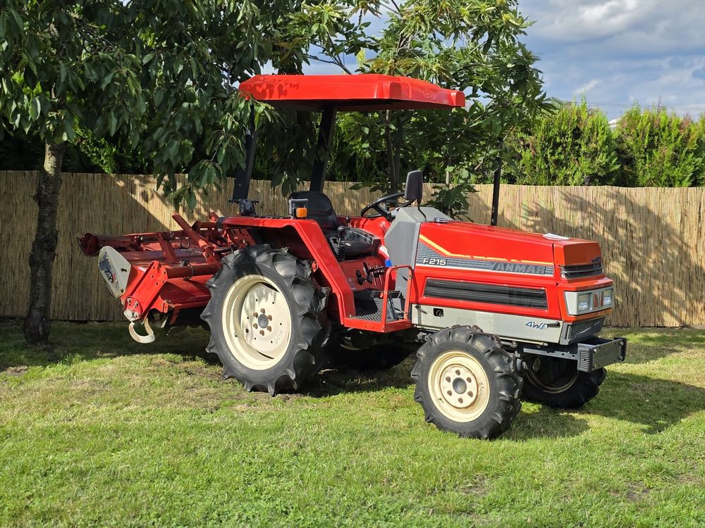 Mini Traktorek YANMAR F215 glebogryzarka (nie kubota iseki gl af fx)