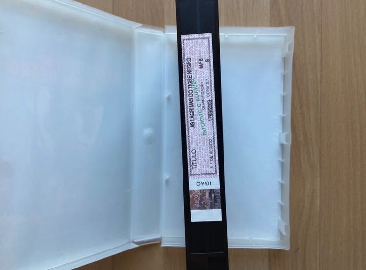 VHS Tears of the black tiger