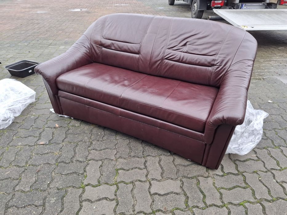 Sofa rozkładana, dwuosobowa