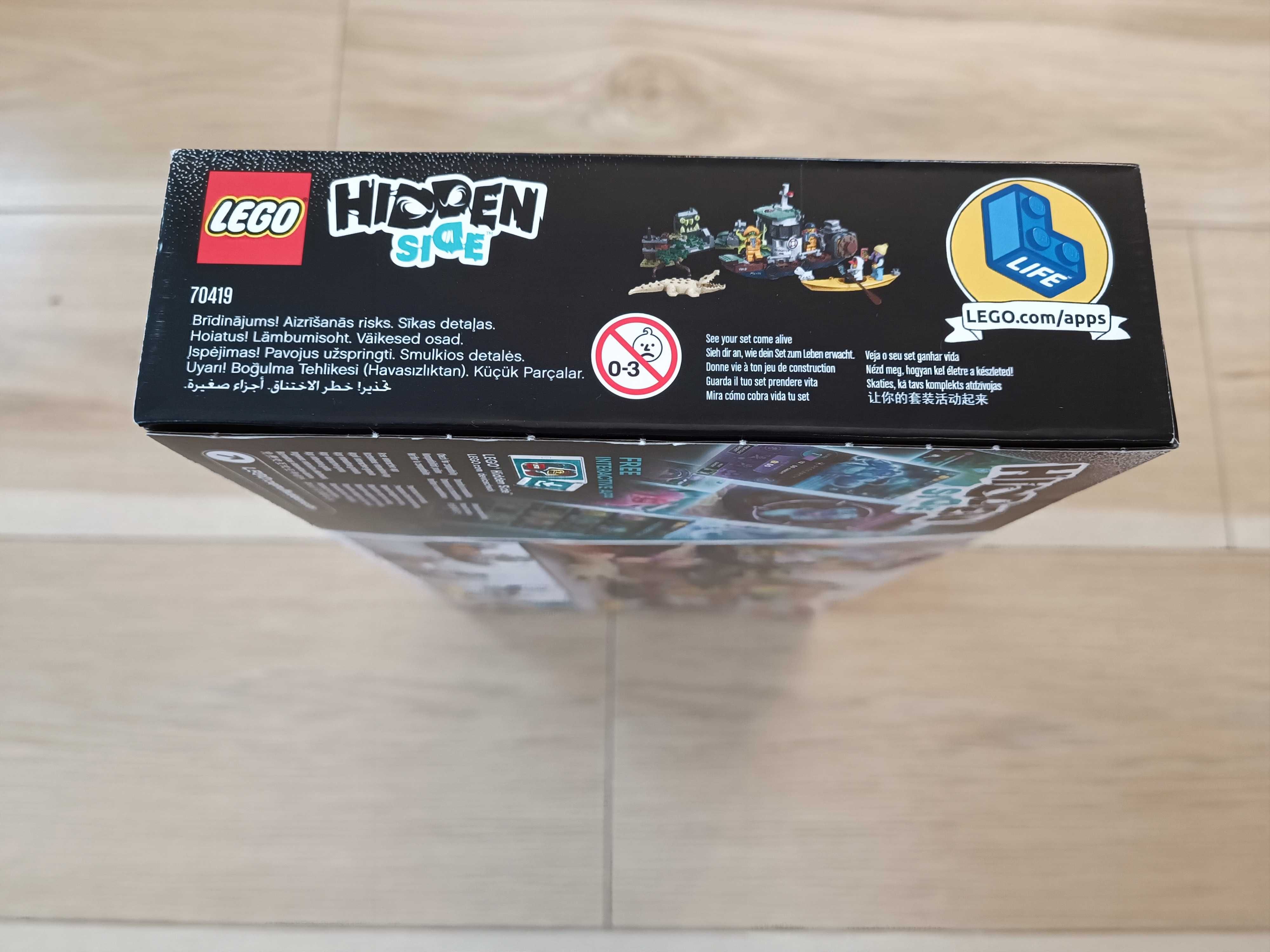 LEGO Hidden Side 70419 - Wrak łodzi rybackiej - NOWY - Wysyłka OLX