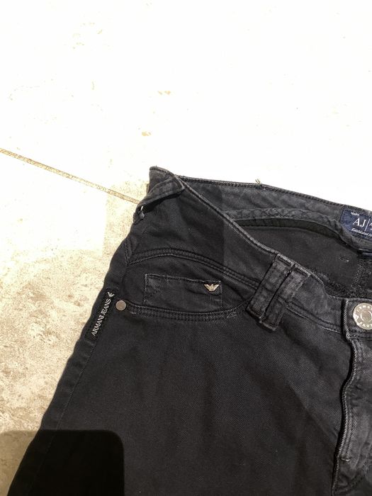 Calças pretas Armani Jeans