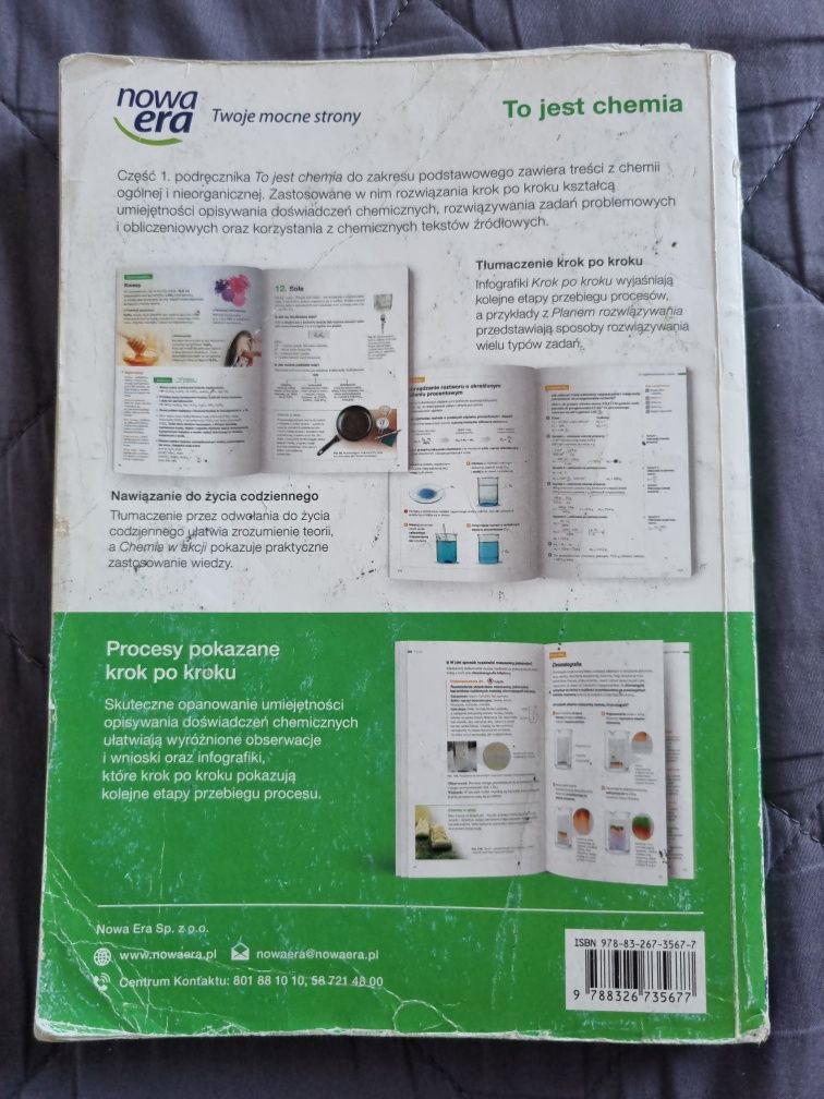 podręcznik to jest chemia 1 zakres podstawowy