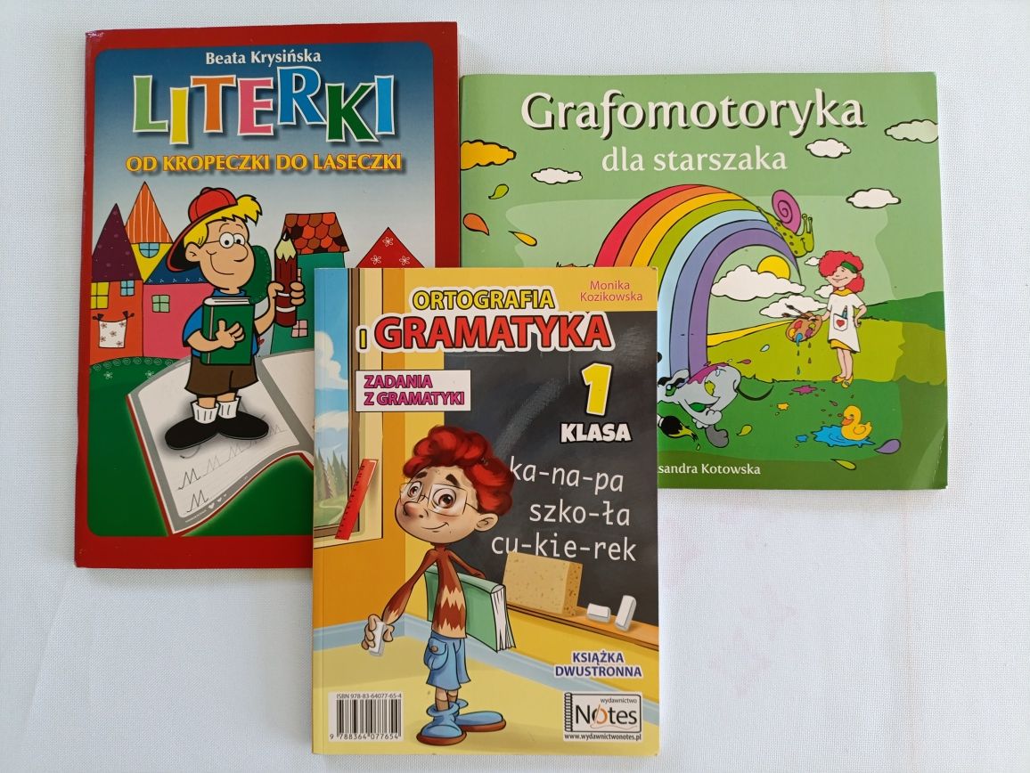Zestaw książeczek edukacyjnych dla dziecka