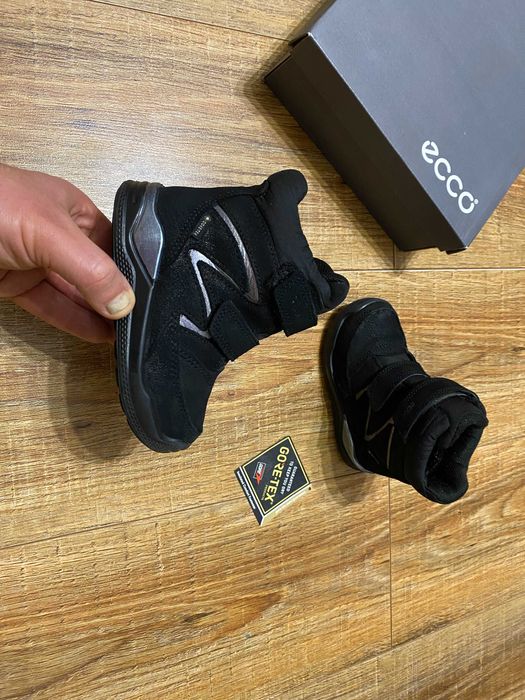 Ecco Gore-Tex ботинки зимние термо сапожки черевики детские ECCO р.23