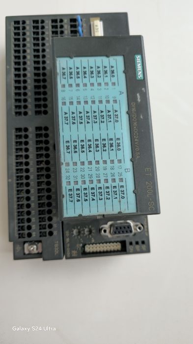 Модулі Siemens ET 200l sc та TB16 sc.