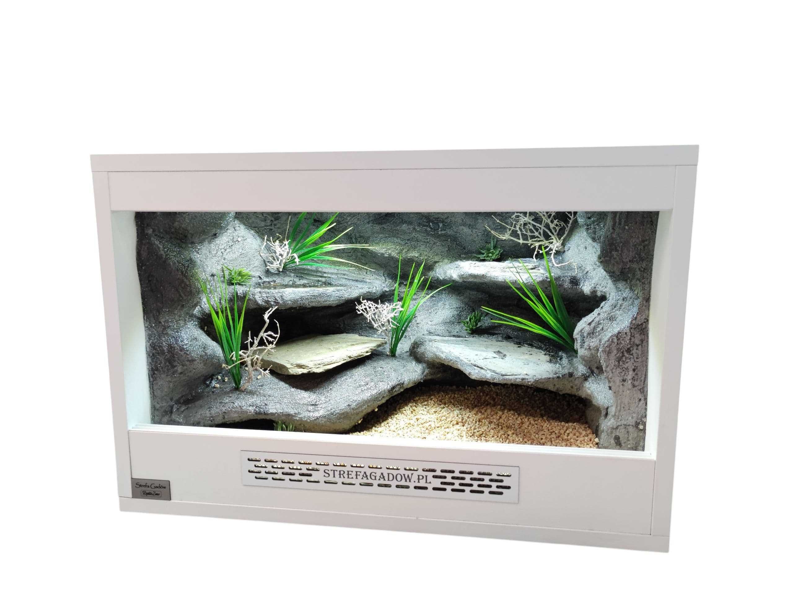 Terrarium pustynne nr751 60/40/40 dla gekona lamparciego DOSTĘPNE