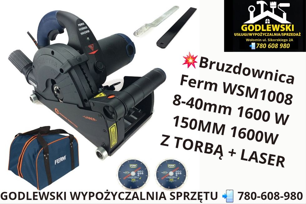 Wynajm Spalinowa zamiatarko odśnieżarka wypożyczalnia