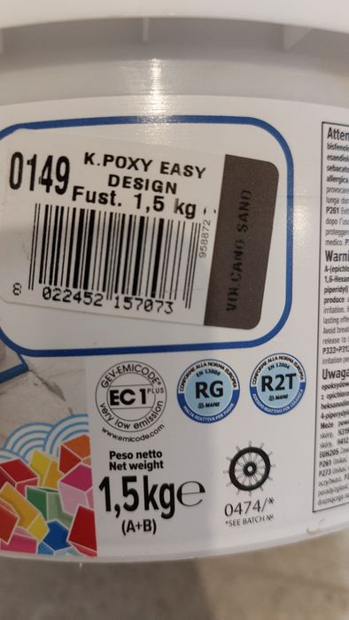 Fuga epoksydowa Mapei Kerapoxy Easy Designe 0149 1.5kg volcano sand