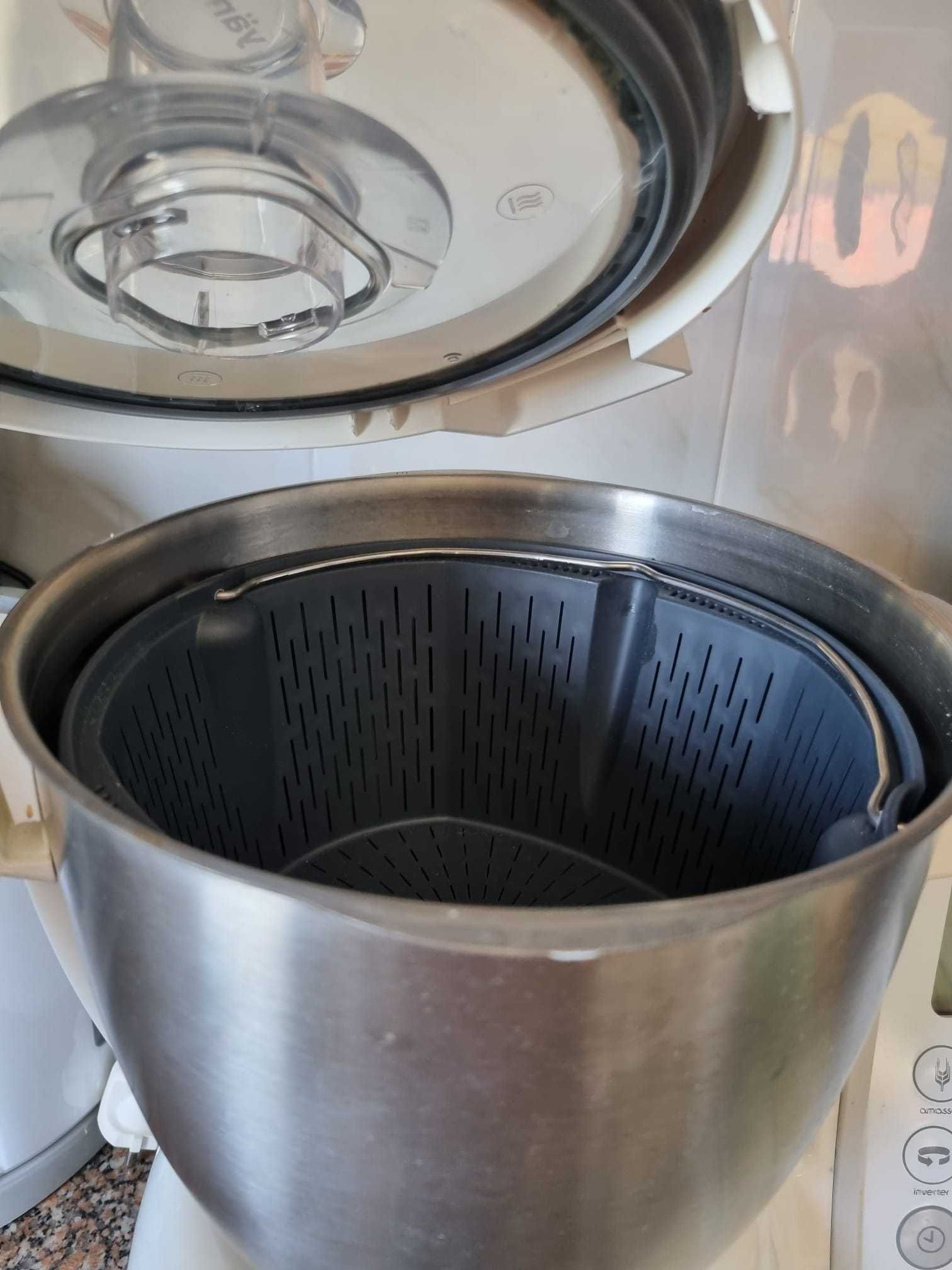 Robô de Cozinha YÄMMI 2 XL + Bandeja + Livro de Receitas, com garantia