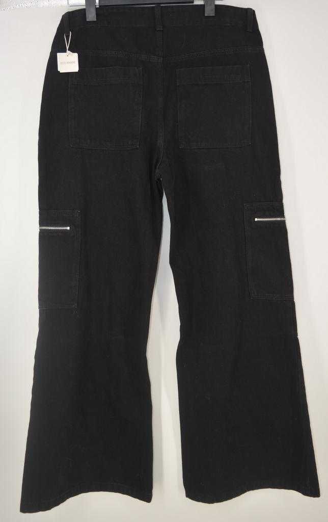 Proste jeansy House Denim super wide leg 44