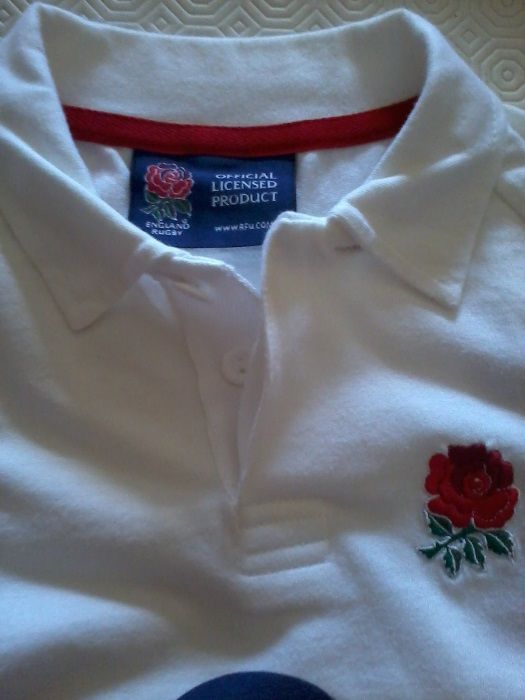 Camisola de Raguebi Inglaterra 2-3 Anos Menino