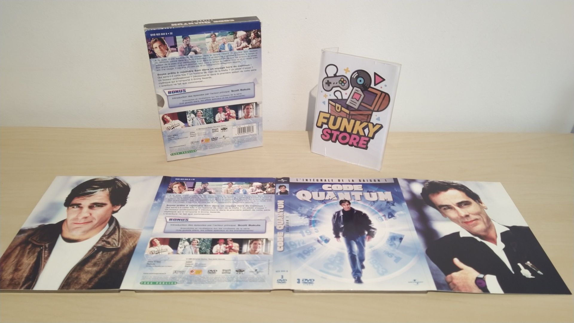 Conjunto Code Quantum TV Series - Temporadas 1 & 2
