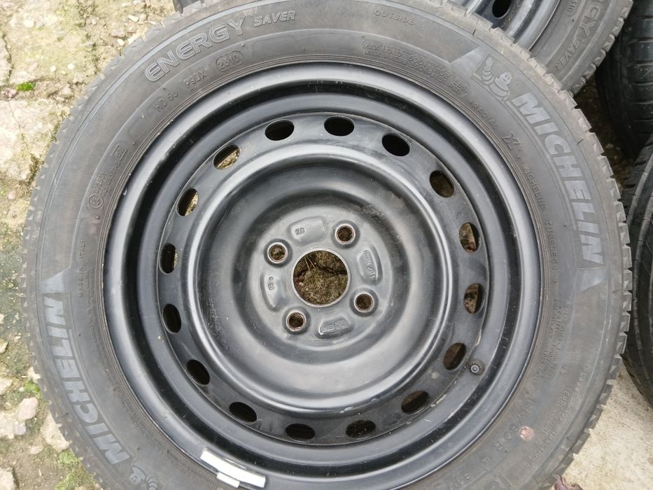Opony Letnie 185/60 R15 MICHELIN ENERGY Felgi stalowe 4x100 ET45 Super