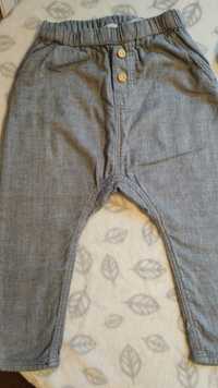Letnie spodnie H&M rozmiar 86