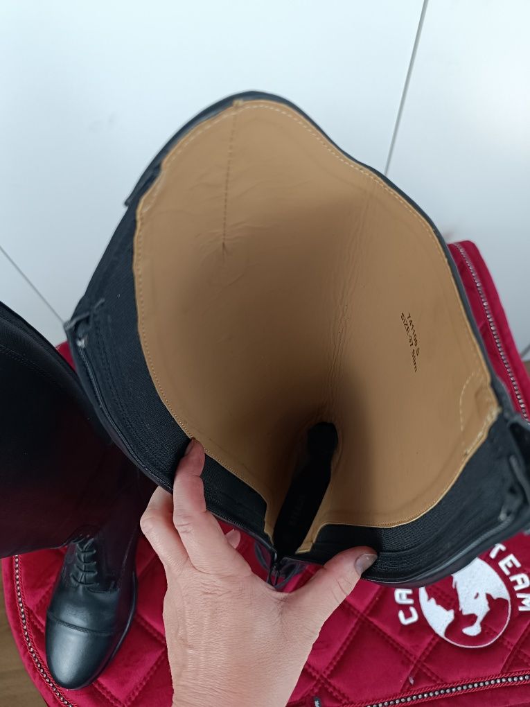 37 slim Oficerki jeździeckie Steeds czarne