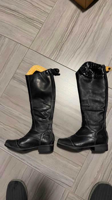 Шкіряні сапоги для верхової їзди Moretta