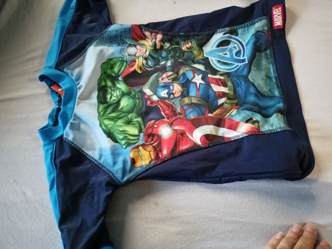 Kostium strój kąpielowy bluzka plażowa ochrona UV Marvel Avengers 122