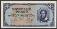 Węgry 1 milion pengo 1945 - N 359 - stan bankowy - UNC -