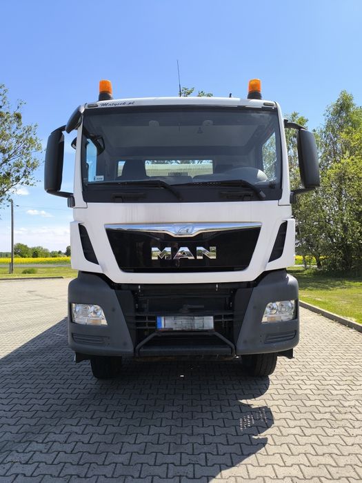 MAN TGS 33.360, 6x6, wywrotka, tylnozsyp, manual, euro 6 jak nowy