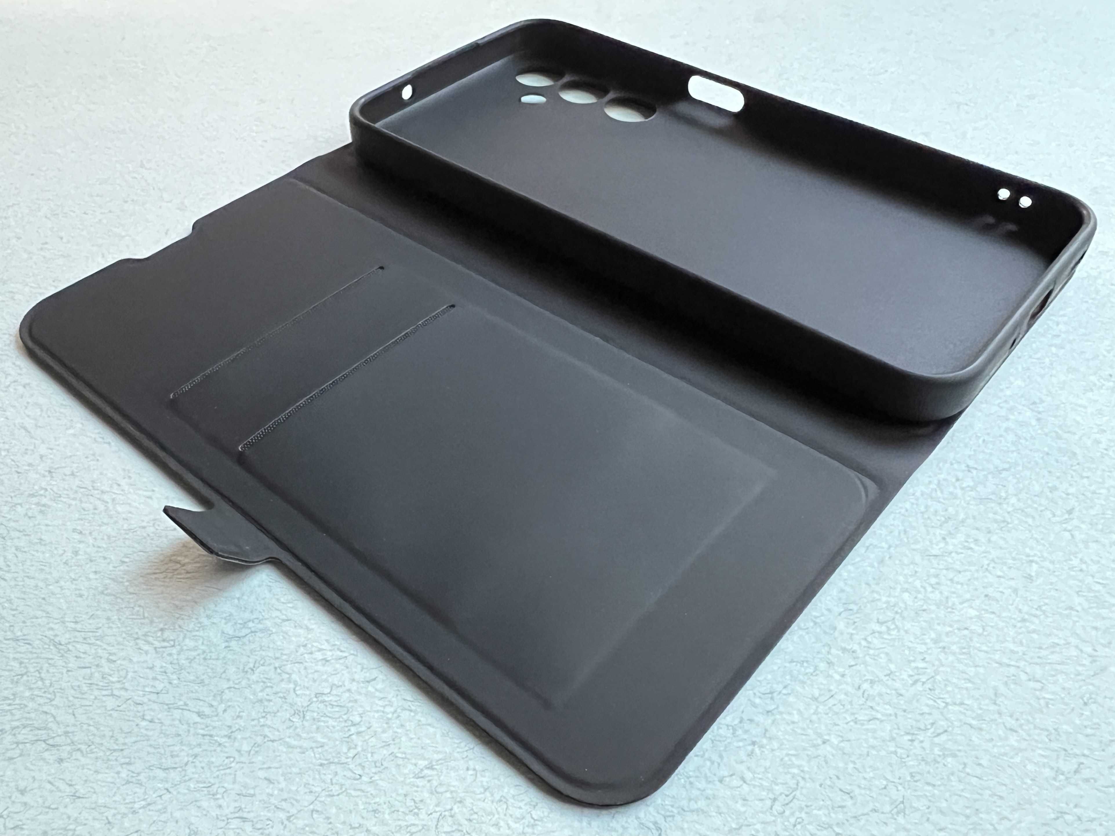 Samsung Galaxy M35 чохол-книжка еко шкіра Wave Flap чорний чехол кожа
