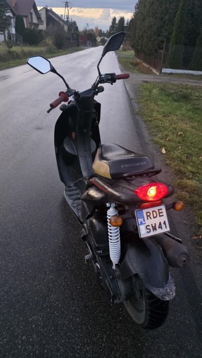 Skuter 50 peugeot ludix zarejestrowany dokumenty skuter sprawny