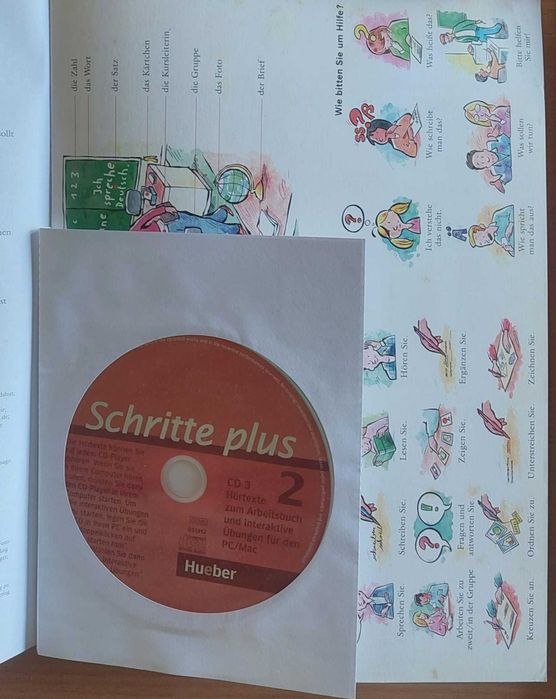 Alemão - Livro do aluno    Schritte plus 2 (com CD)