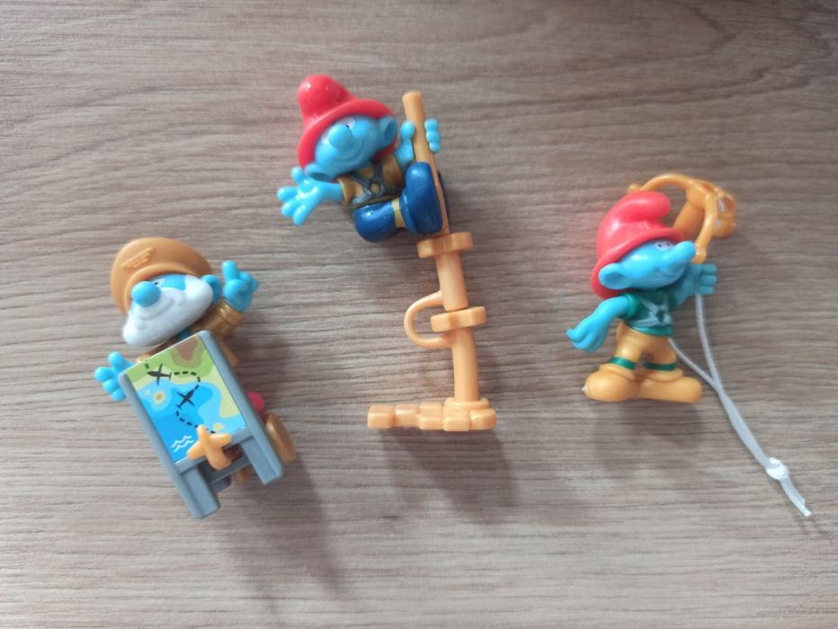 Smerfy figurki i stikeez