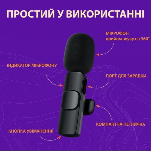 Мікрофон петличний