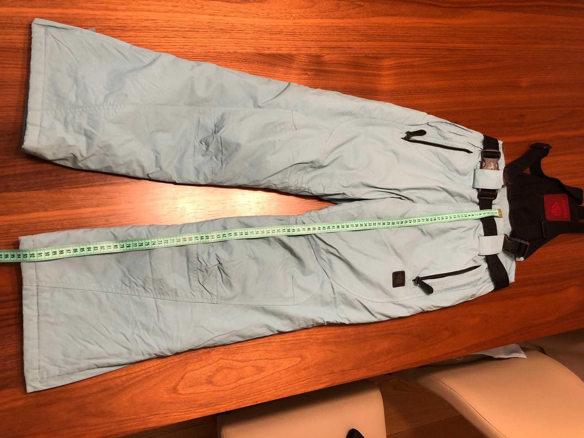 Spodnie narciarskie firmy Iguana z odpinanymi szelkami