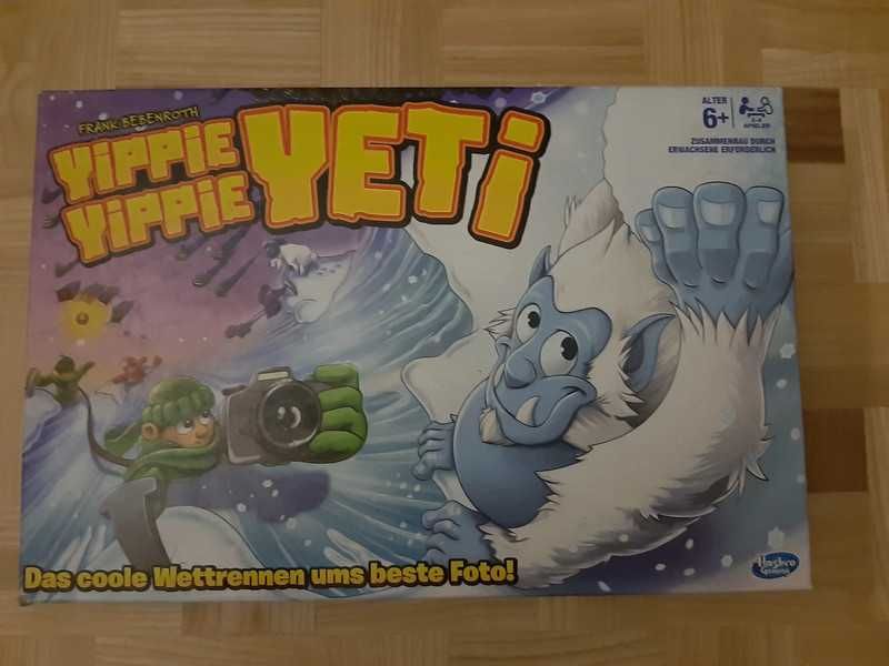 Gra gra dzieci Yippie Yeti, instrukcja PL, wiek 6+, rodzinna, wesoła