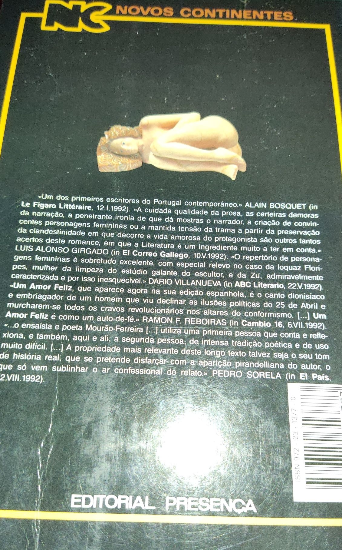 Livro Um amor feliz