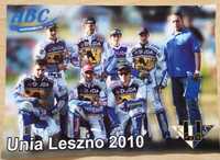 Plakat żużel Unia Leszno 2010