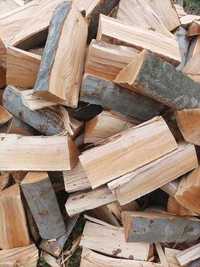 Drewno kominkowe/opałowe- sezonowane, przygotowane do palenia