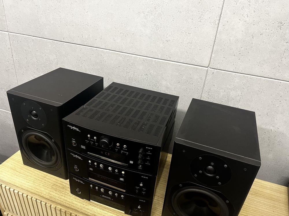 Grundig Fine Arts M100 - anplituner CD Deck kolumny z kolekcji