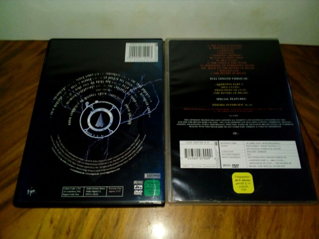 Enigma MCMXC a D, Steven Lives... DVD