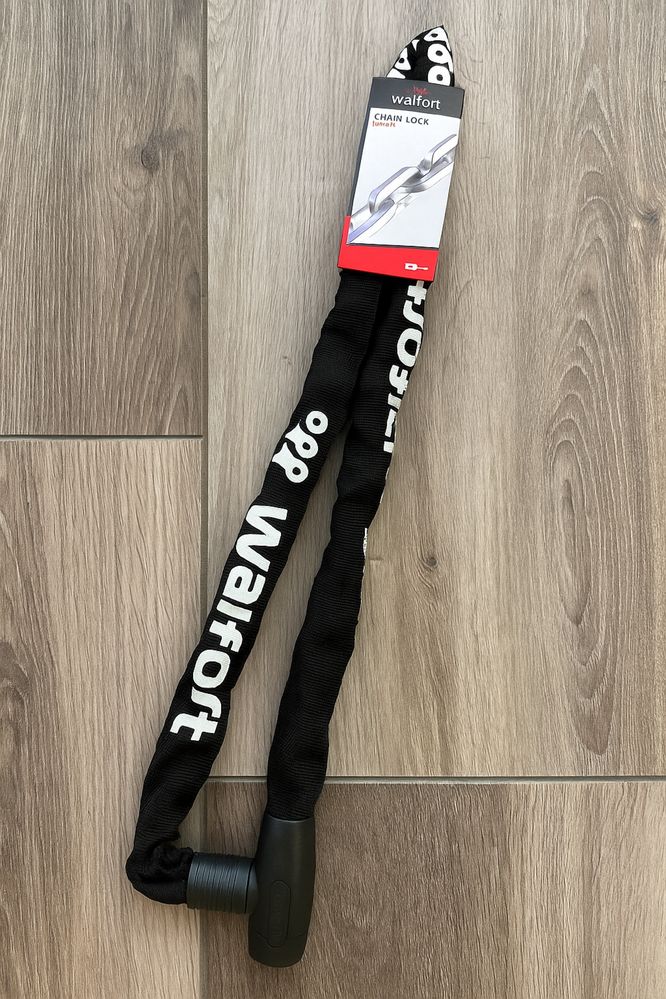Bardzo mocne zapięcie rowerowe