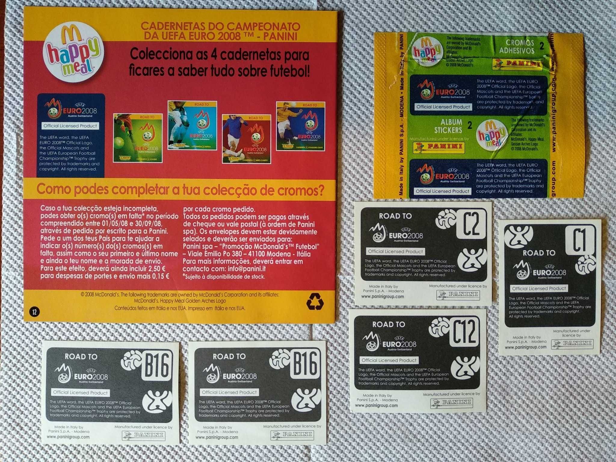 Panini - Road to UEFA Euro 2008 - McDonald's Happy Meal - Album C