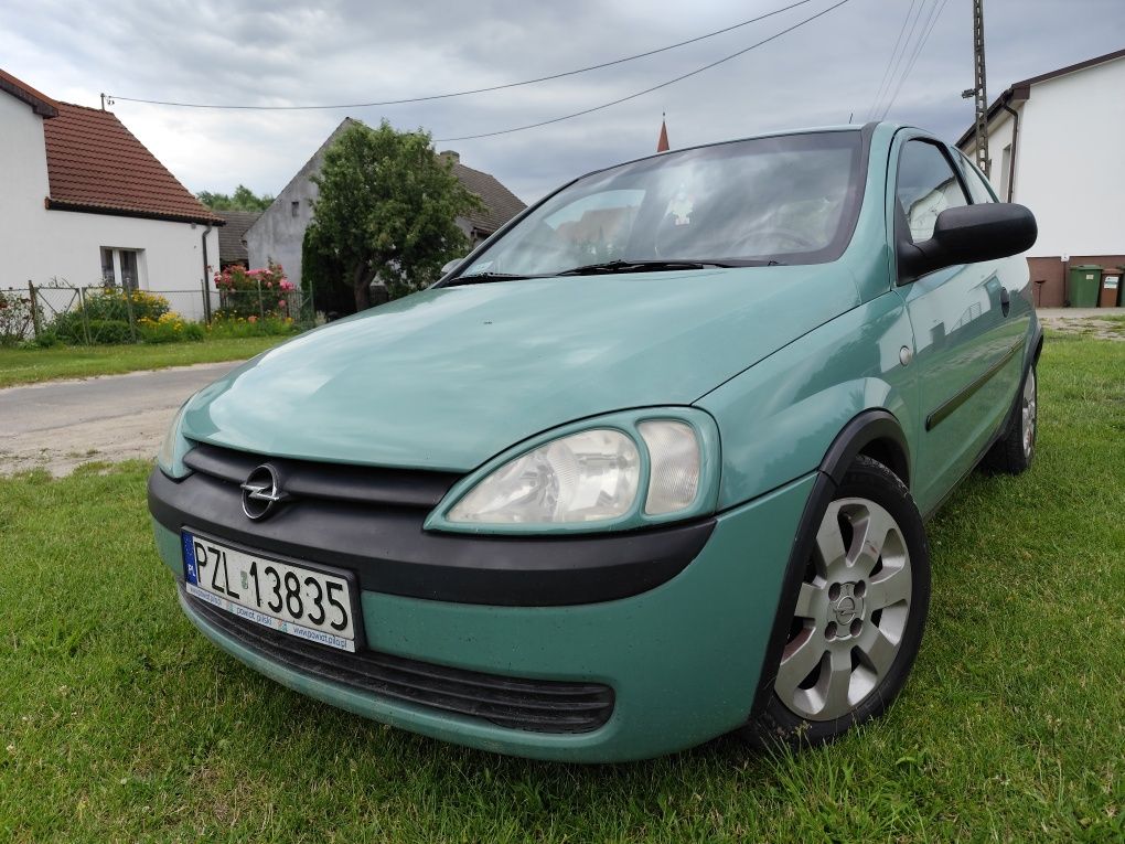 Opel Corsa C 1.0 60KM HAK, Oszczędna! Bez Rdzy! Warto!