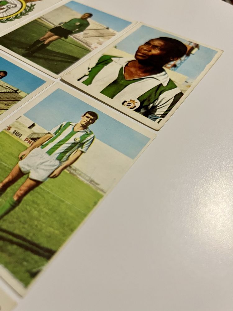 Cromos antigos do Vitoria de Setubal dos anos 67/68